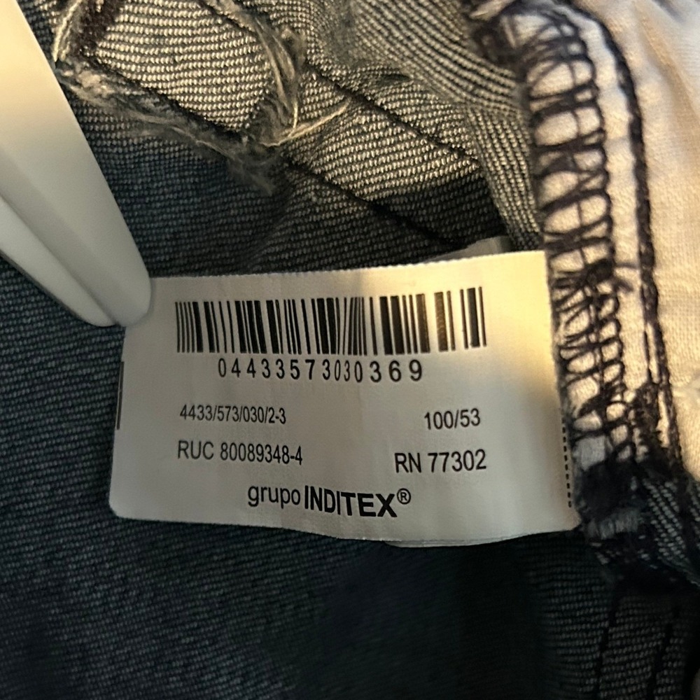 Zara Boys Distressed Dark Wash Denim Jeans Size 2-3 Years CM 98 Blue Pants 1578 - Picture 11 of 12